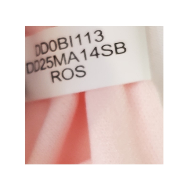 DKNY Pink Pleated Sleeveless Shift Dress 10 - Picture 7 of 7